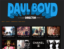Tablet Screenshot of boydpaul.com